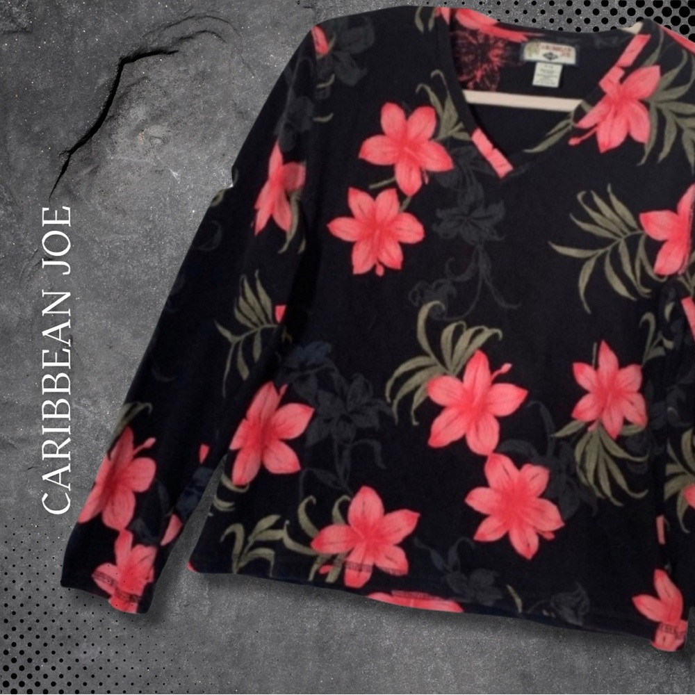 {Caribbean Joe} COTTON Knit Top